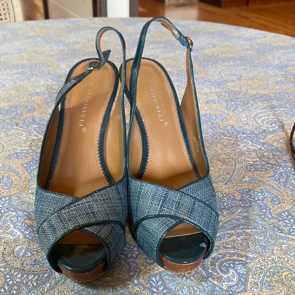 A.Martinelli slingback high heel sandals